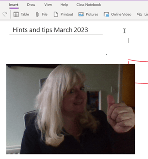 Ink to shape OneNote