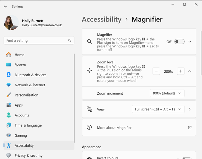 How to Access Windows Magnifier