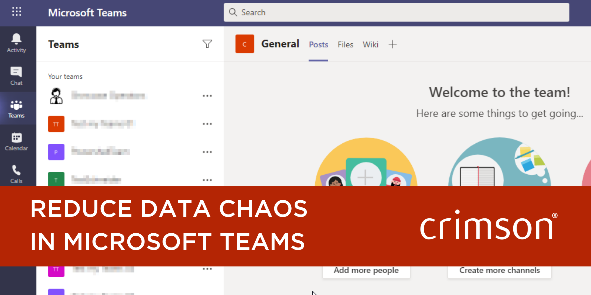 Reduce Chaos in Microsoft Teams